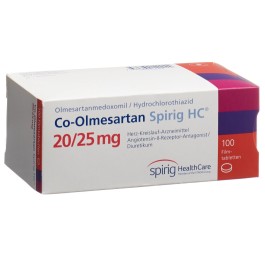 CO-OLMESARTAN Spirig HC cpr pell 20/25mg 100 pce