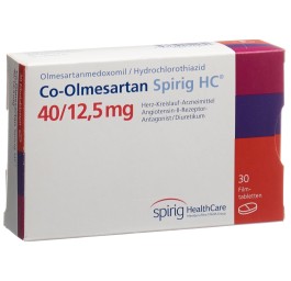 CO-OLMESARTAN Spirig HC cpr pell 40/12.5mg 30 pce