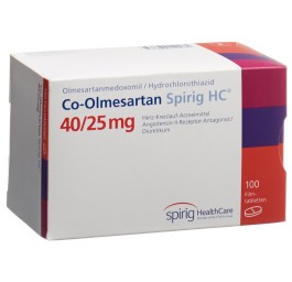 CO-OLMESARTAN Spirig HC cpr pell 40/25mg 100 pce