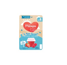 MILUPA le Petit Dessert fruits rouges 6 x 55 g