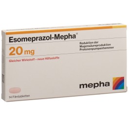 ESOMEPRAZOL Mepha cpr pell 20 mg 14 pce