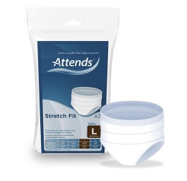 ATTENDS STRETCHFIT slip filet L 3 pce
