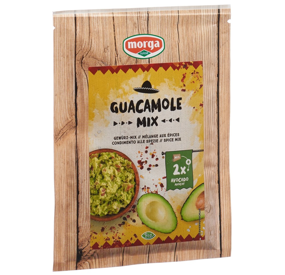 MORGA Guacamole mélange aux épices bio 20 g MORGA Guacamole mélange aux épices bio 20 g