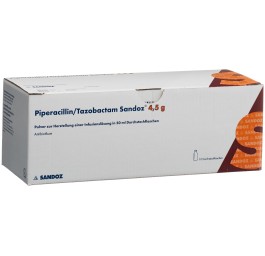 PIPERACILLINE TAZOB. Sandoz 4.5 g 10 flac