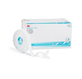 3M MULTIPORE Dry Medi Rollenpflas 1.25cmx5m 12 pce
