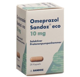 OMEPRAZOLE Sandoz eco caps 10 mg bte 28 pce