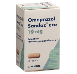 OMEPRAZOLE Sandoz eco caps 10 mg bte 56 pce