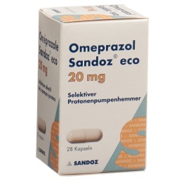 OMEPRAZOLE Sandoz eco caps 20 mg bte 28 pce