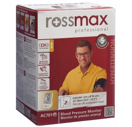 ROSSMAX Tensiomètre digital Korotkoff AC701k 6V