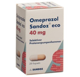 OMEPRAZOLE Sandoz eco caps 40 mg bte 28 pce