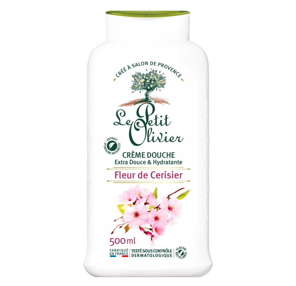 LE PETIT OLIVIER crème douche cerisier 500 ml