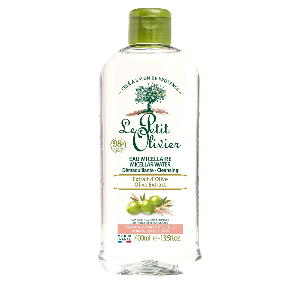 LE PETIT OLIVIER eau micellaire olive 400 ml LE PETIT OLIVIER eau micellaire olive 400 ml