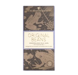 ORIGINAL BEANS Esmeraldas Milk chocolat bio 70 g