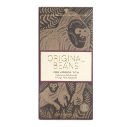 ORIGINAL BEANS Cru Virunga chocolat noir bio 70 g