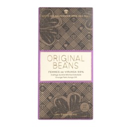 ORIGINAL BEANS Femmes Virunga chocol lait bio 70 g