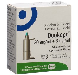 DUOKOPT gtt opht 3 fl 5 ml