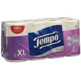 TEMPO papier-toilette Premium 4plis 110fll 16 pce