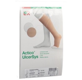ACTICO UlcerSys sous-chaussette XL long bl 3 pce