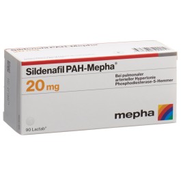 SILDENAFIL PAH-Mepha cpr pell 20 mg 90 pce
