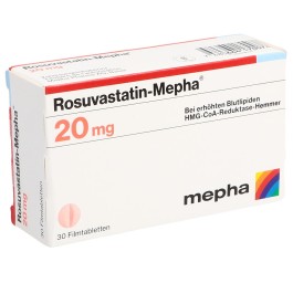 ROSUVASTATIN Mepha cpr pell 20 mg 30 pce