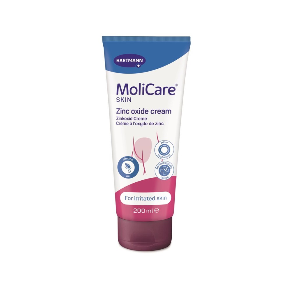 MOLICARE Skin crème protectrice oxy zinc tb 200 ml