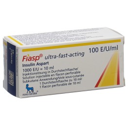 FIASP sol inj 100 U flac 10 ml