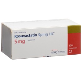 ROSUVASTATINE Spirig HC cpr pell 5 mg 100 pce