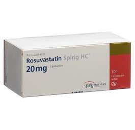 ROSUVASTATINE Spirig HC cpr pell 20 mg 100 pce