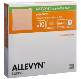 ALLEVYN NON-ADH pansement 15x15cm 10 pce