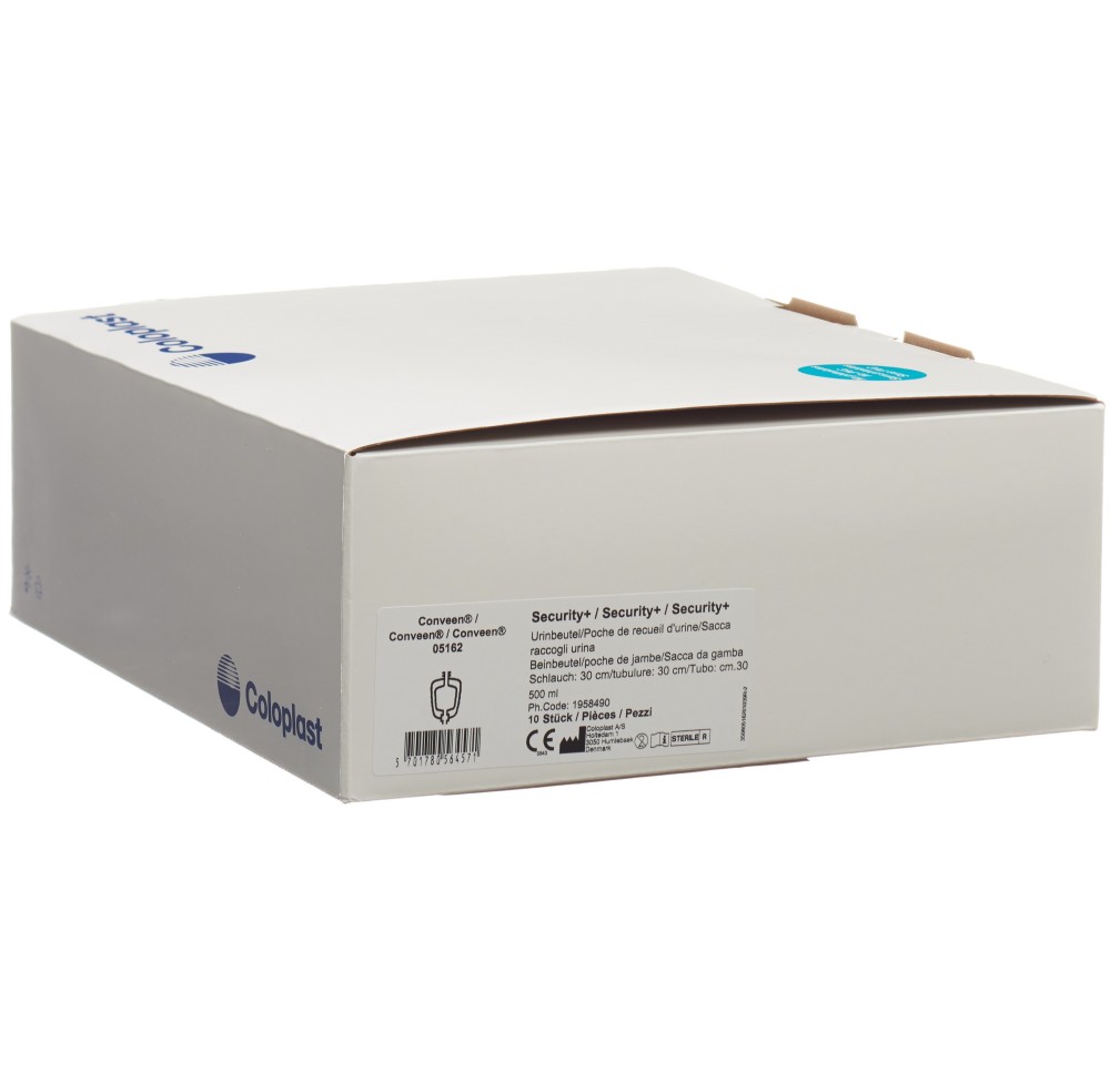 CONVEEN SP poche jambe 500ml 30cm anti ref st 10 x