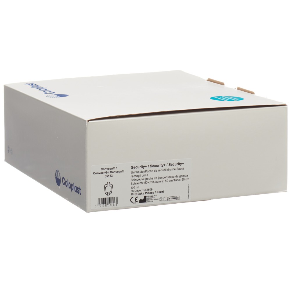 CONVEEN SP poche jambe 500ml 50cm anti ref st 10 x