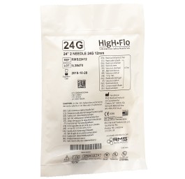 HIGH FLO set perf double 24G 12mm/60cm 90°