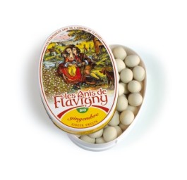 LES ANIS DE FLAVIGNY Bonbons gingembre bio 50 g