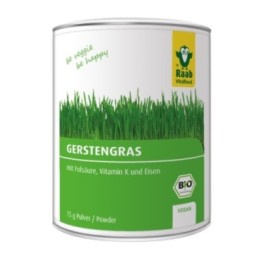 RAAB Herbe d'orge pdr bio bte 75 g