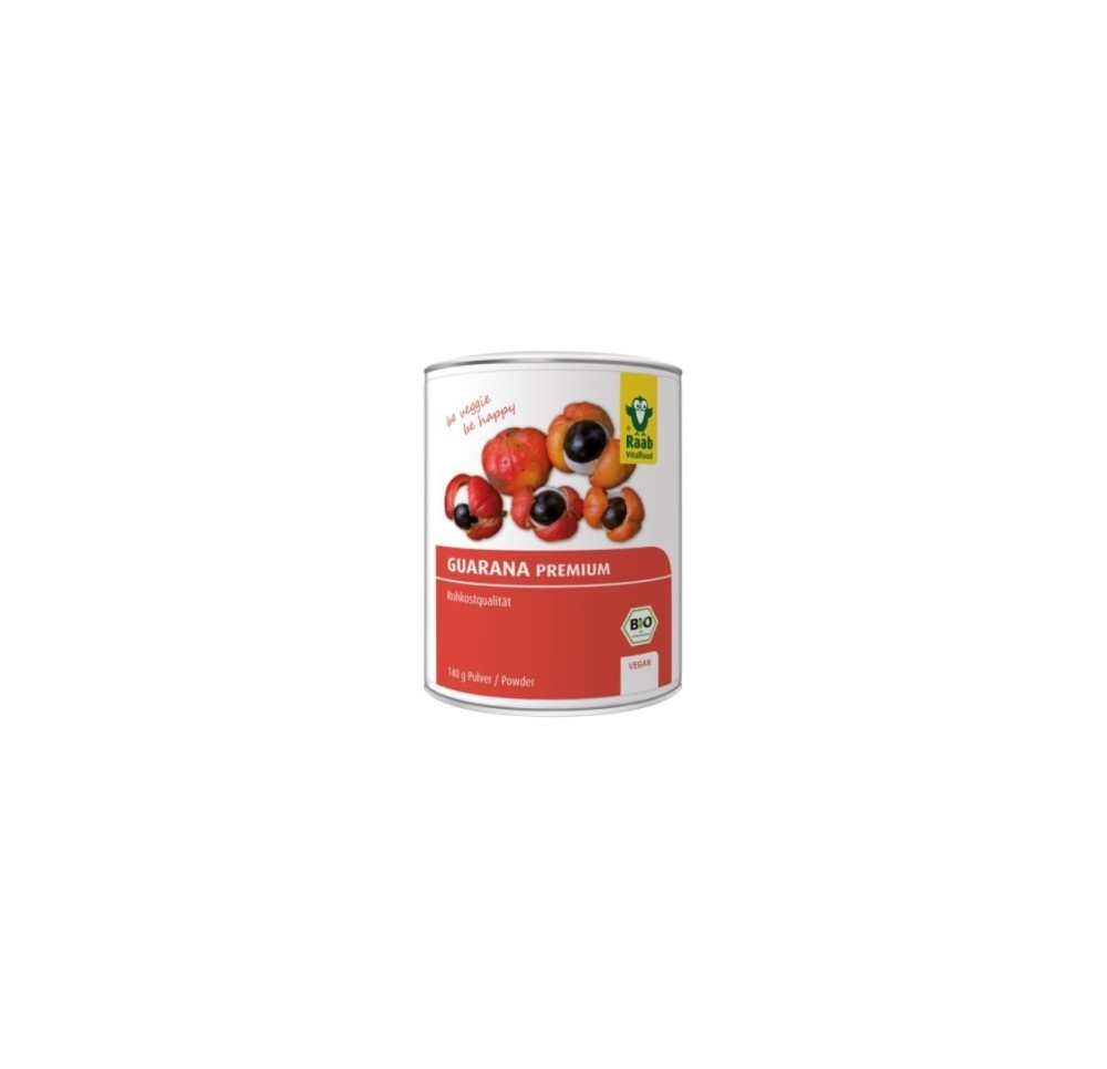 RAAB Guarana prémium pdr bio bte 140 g RAAB Guarana prémium pdr bio bte 140 g