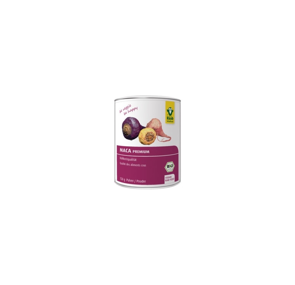 RAAB Maca prémium pdr bio bte 150 g RAAB Maca prémium pdr bio bte 150 g