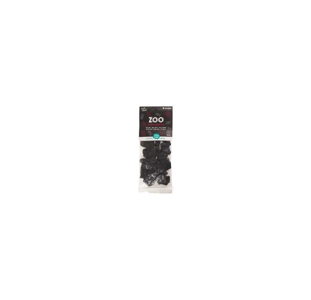 TERRASANA Zoo Réglisse sucré bio sach 100 g TERRASANA Zoo Réglisse sucré bio sach 100 g