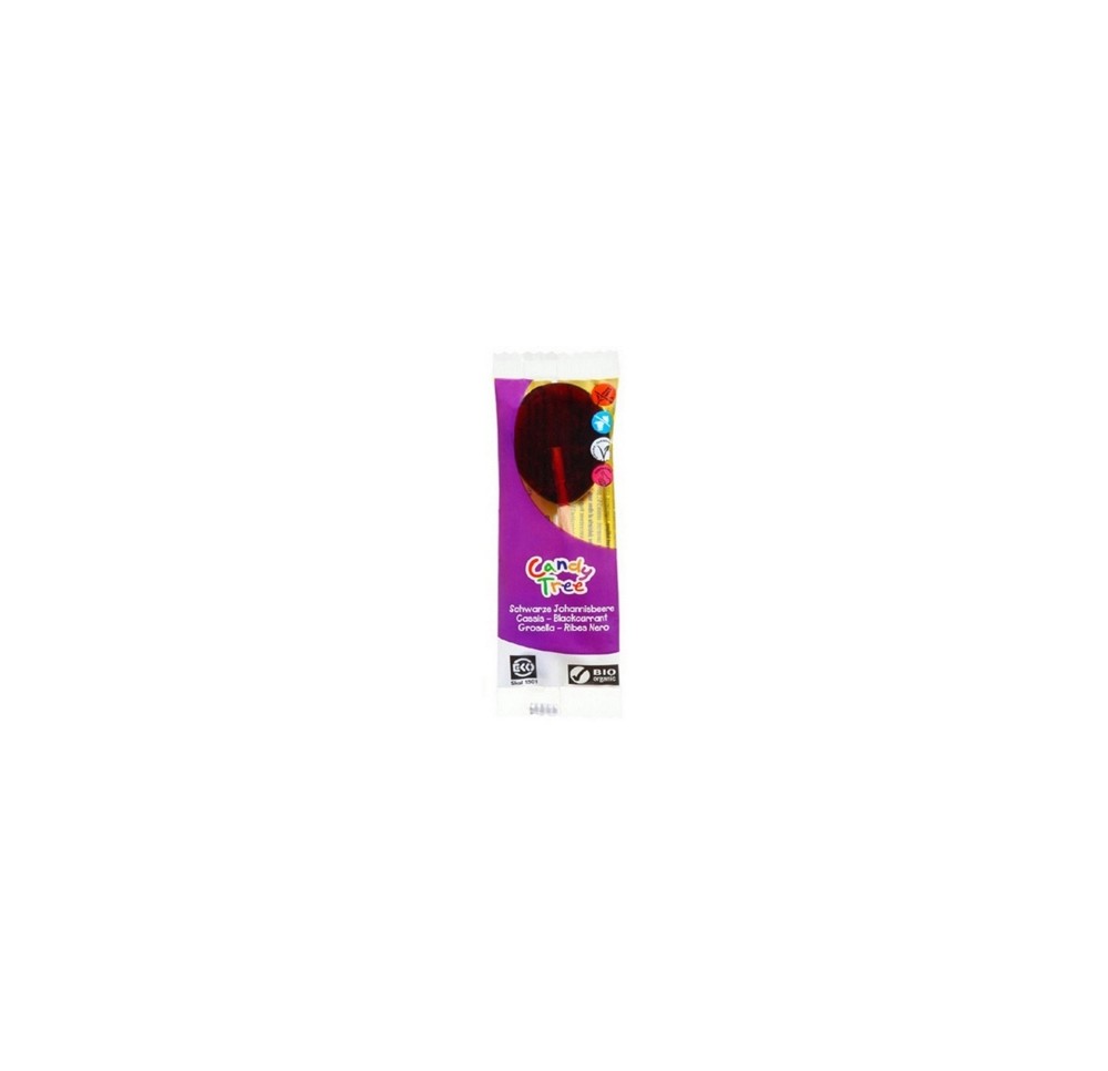 TERRASANA Sucette au mais cassis bio sach 13 g TERRASANA Sucette au mais cassis bio sach 13 g
