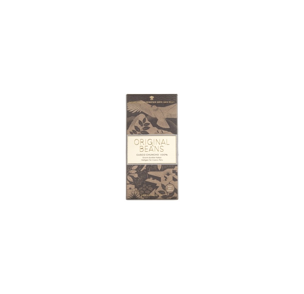 ORIGINAL BEANS Cusco Chuncho chocol noir bio 70 g