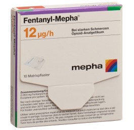 FENTANYL Mepha patch mat 12 mcg/h 10 pce