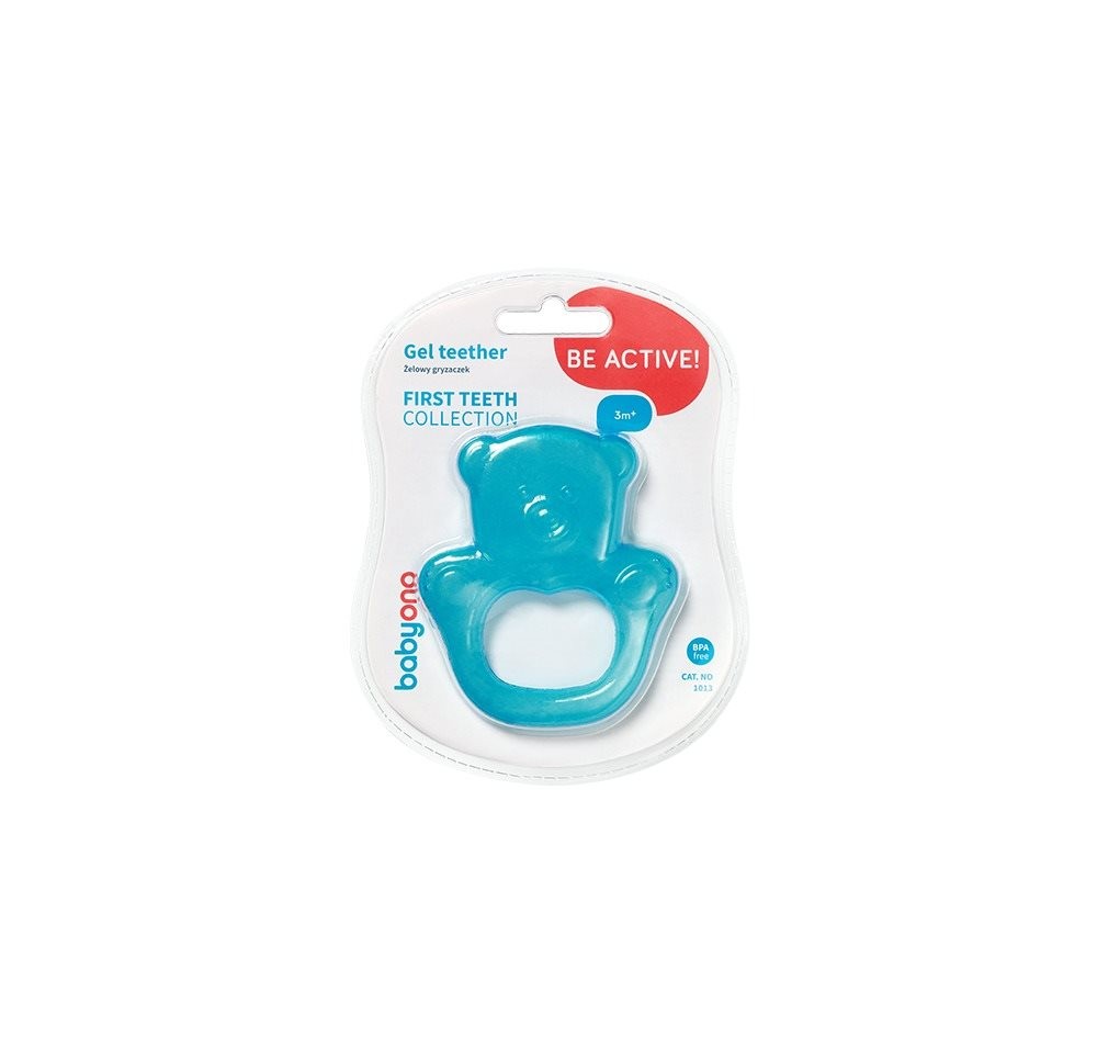 BABYONO anneau réfrigérant avec gel Ours