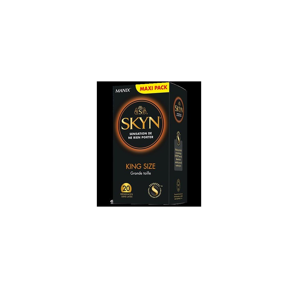 MANIX Skyn préservatifs King Size 20 pce
