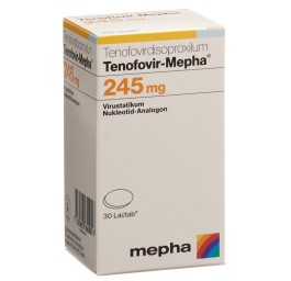 TENOFOVIR Mepha Lactab 245 mg bte 30 pce