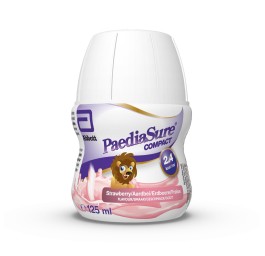 PAEDIASURE COMPACT fraise 4 x 125 ml