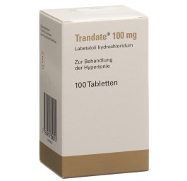 TRANDATE cpr 100 mg bte 100 pce