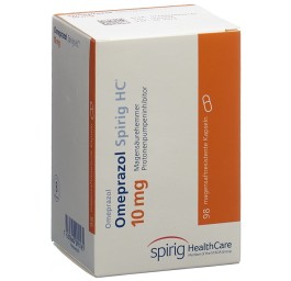 OMEPRAZOLE Spirig HC caps 10 mg bte 98 pce