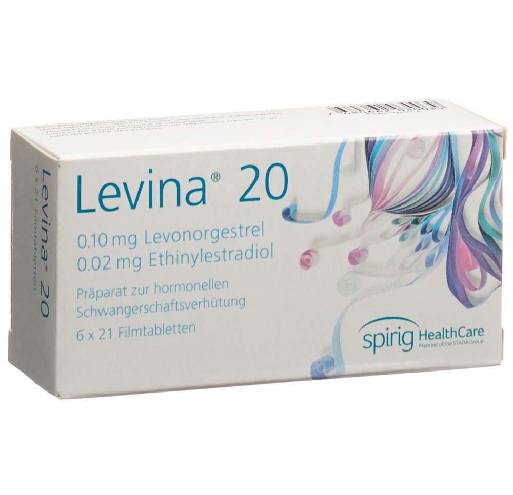 LEVINA 20 cpr pell 6 x 21 pce LEVINA 20 cpr pell 6 x 21 pce