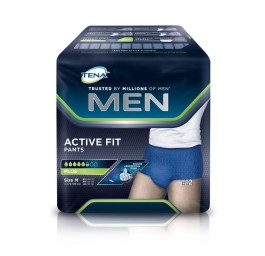 TENA Men Active Fit Pants plus S/M 12 pce