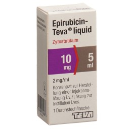 EPIRUBICIN Teva liquid 10 mg/5ml flac