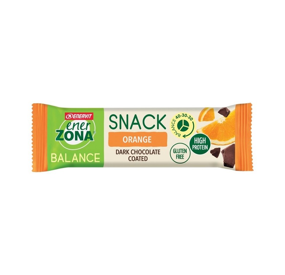 ENERZONA Barre snack orange 33 g